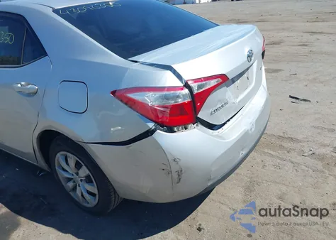 2014 Toyota Corolla Le from USA, damaged, VIN 5YFBURHE0EP021350